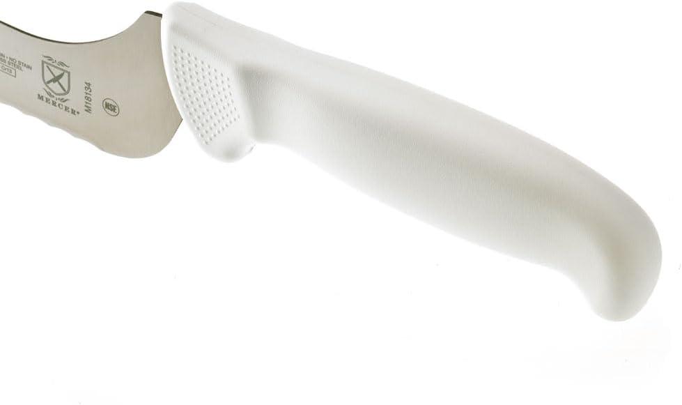 image:imageMercer Culinary Ultimate White 8 Inch Chefs KnifeOffset Bread Sandwich Knife 6 Inch
