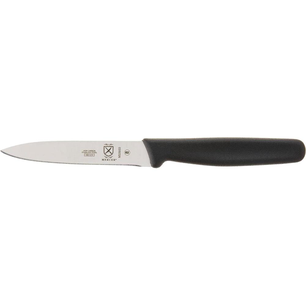 image:imageMercer Culinary Bar KnifeBlack 4 Plain Edge Pointed TipBlack