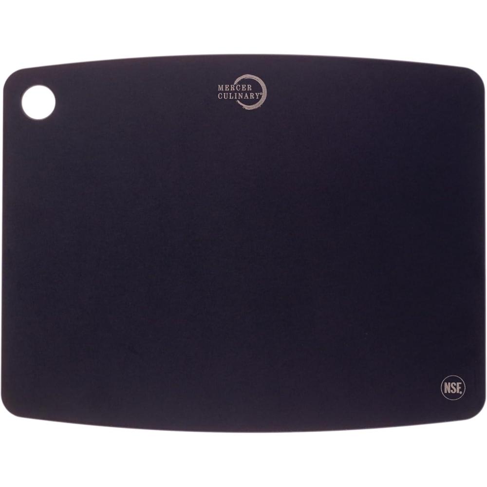 image:imageMercer Culinary Composite Cutting Board 14 916 x 10 1316 with Non Slip Feet and Juice Groove MediumBlack