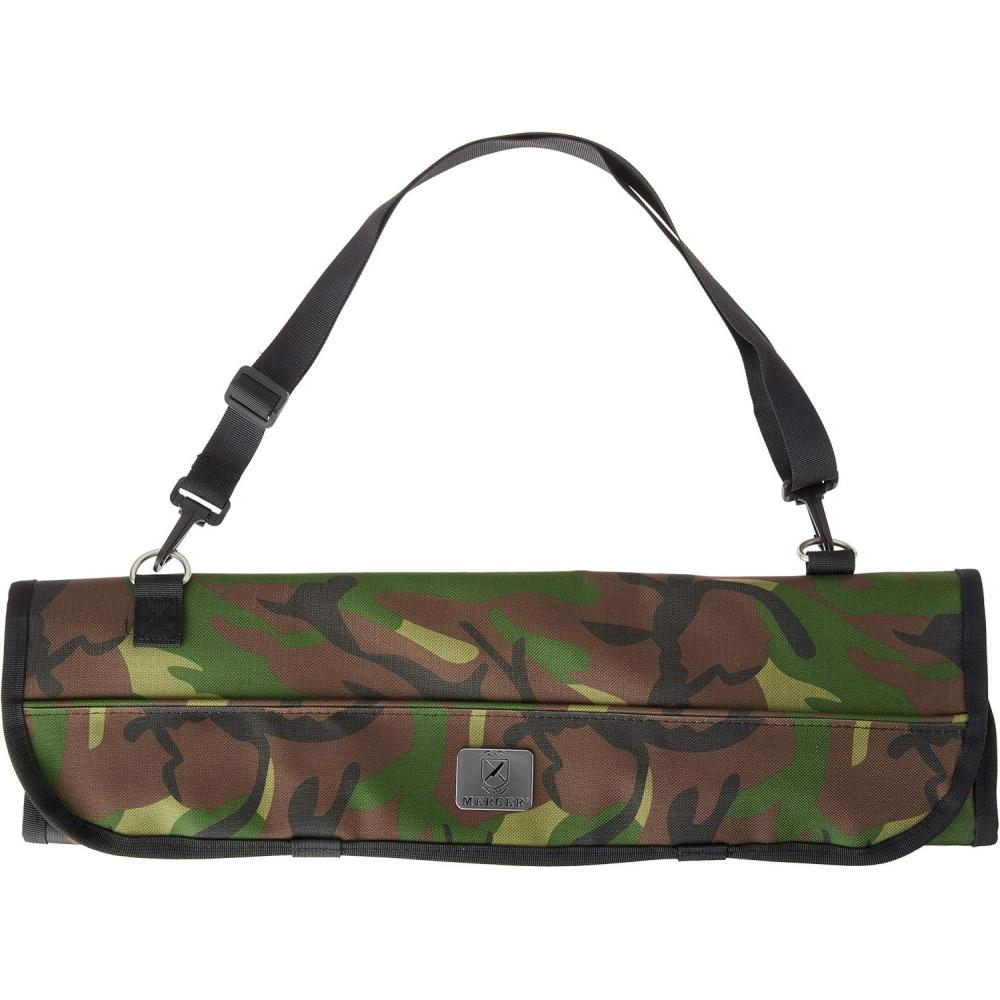 image:imageMercer Culinary KnifePack PlusBlack7pocket Knife Roll Storage Bag Camouflage