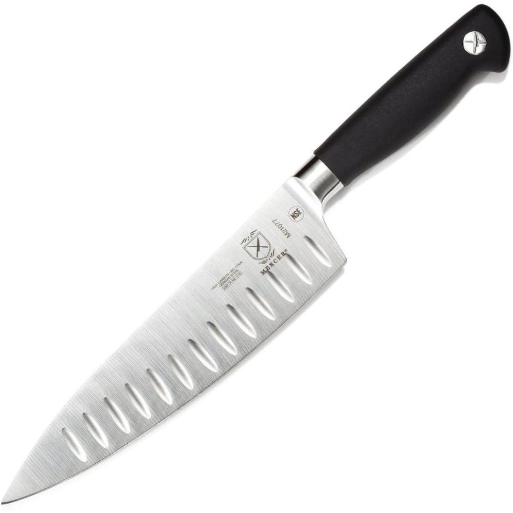 image:imageMercer Culinary M20003 Genesis 35Inch Paring KnifeBlackGraton Edge Chefs Knife 8inch