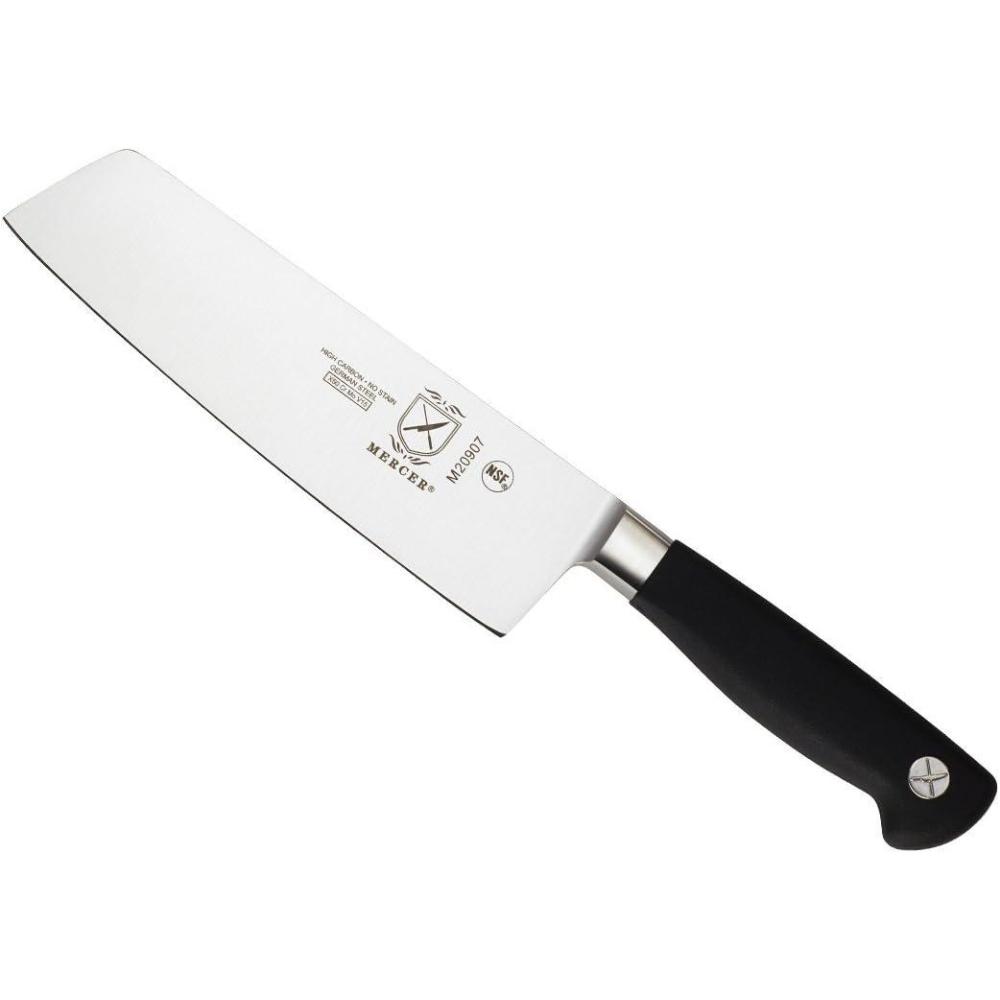 image:imageMercer Culinary M20003 Genesis 35Inch Paring KnifeBlackNakiri Vegetable Knife 7inch