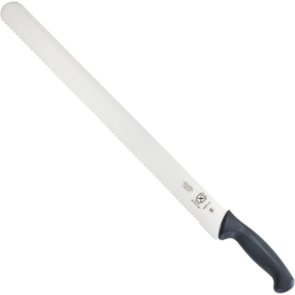 image:imageMercer Culinary M23114 Millennia Black Handle 18Inch Wavy Edge Cake Slicer