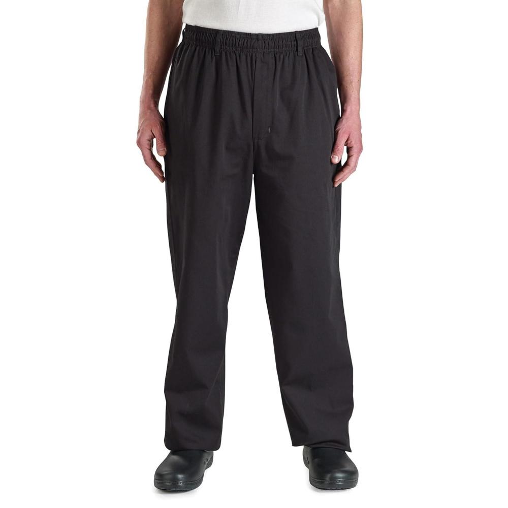 image:imageMercer Culinary M60050BK7X Millennia Mens Cooks Pants 7XLarge BlackBlack