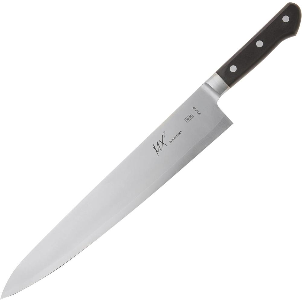 image:imageMercer Culinary MX3 Premium San Mai VG10 Steel Core Blade Gyuto Chef Knife 210mm 8 310 InchBlack11