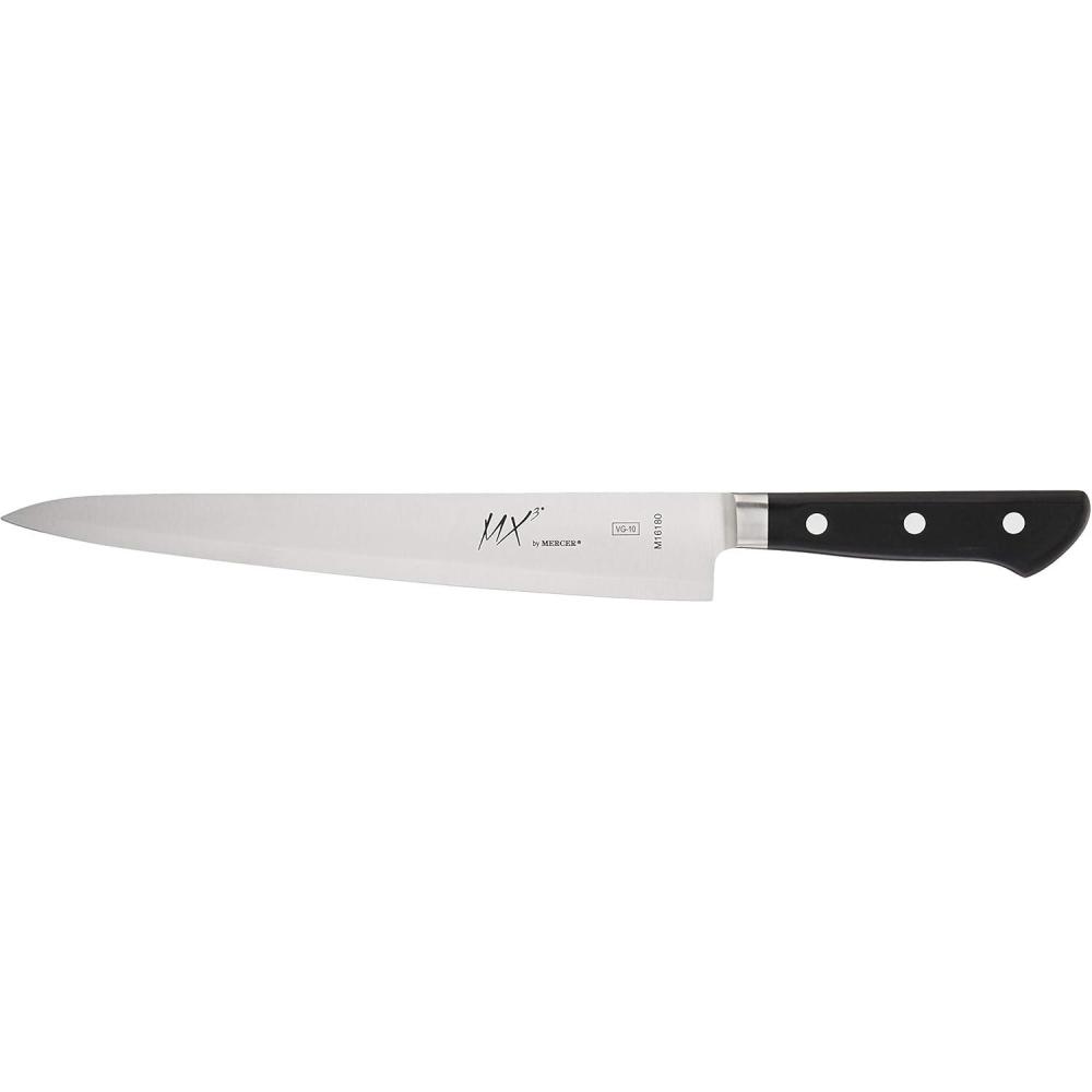 image:imageMercer Culinary MX3 Premium San Mai VG10 Steel Core Blade Gyuto Chef Knife 210mm 8 310 InchBlack95