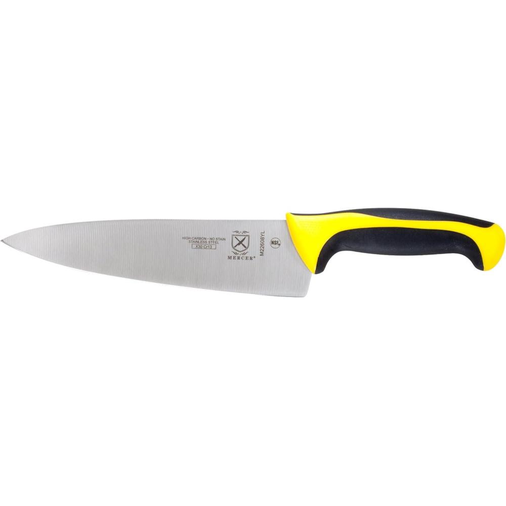 image:imageMercer Culinary Millennia Colors Stainless Steel Bread Knife 10Inch Wavy Edge Wide GrayChefs Knife Yellow 8
