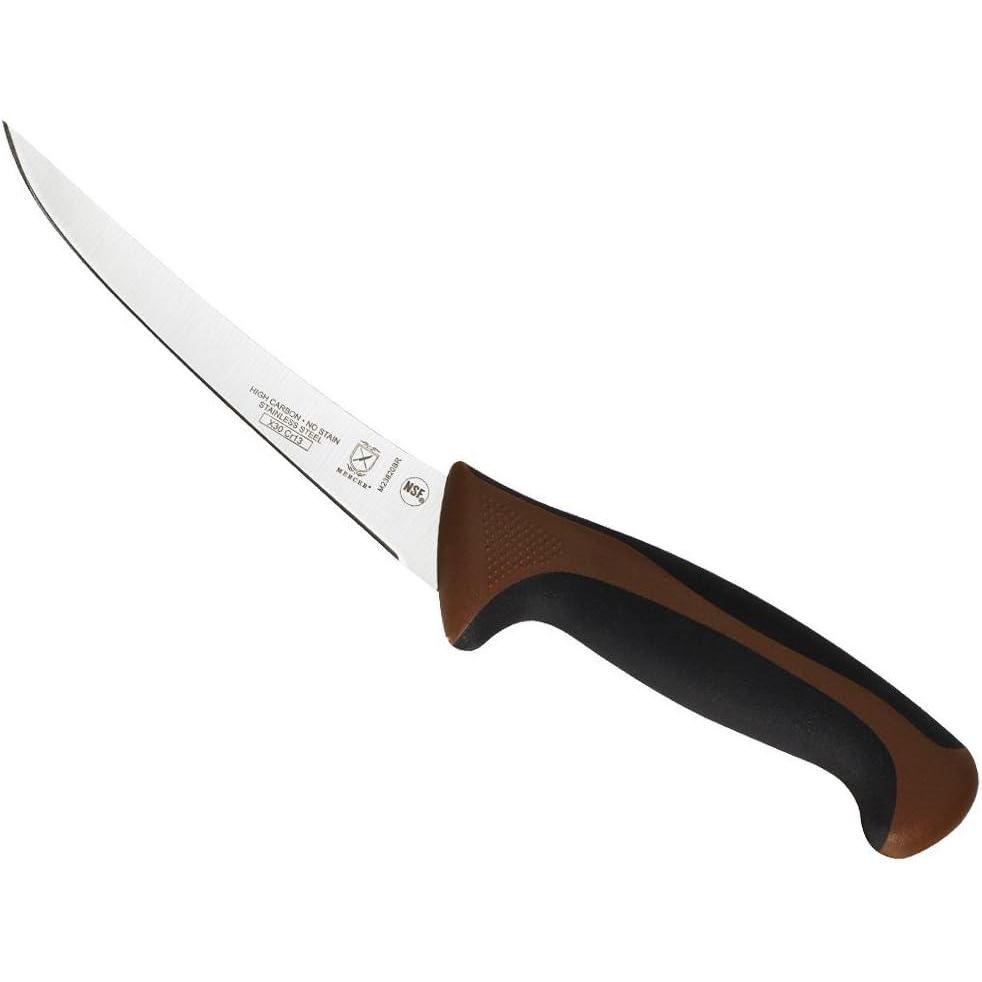 image:imageMercer Culinary Millennia Colors Stainless Steel Bread Knife 10Inch Wavy Edge Wide GrayCurved Boning Knife Brown 6