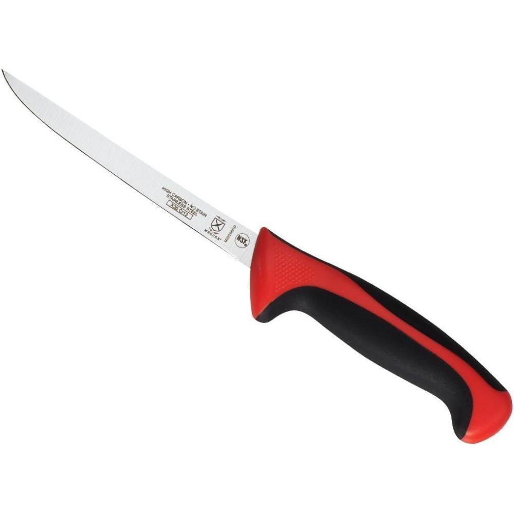 image:imageMercer Culinary Millennia Colors Stainless Steel Bread Knife 10Inch Wavy Edge Wide GrayNarrow Boning Knife Red 6