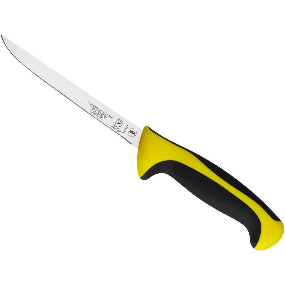 image:imageMercer Culinary Millennia Colors Stainless Steel Bread Knife 10Inch Wavy Edge Wide GrayNarrow Boning Knife Yellow 6