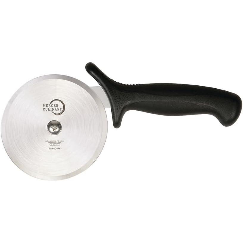 image:imageMercer Culinary Pizza Rocker Knife 20 Inch Black Handles4 Inch Pizza Cutter with Black Handle