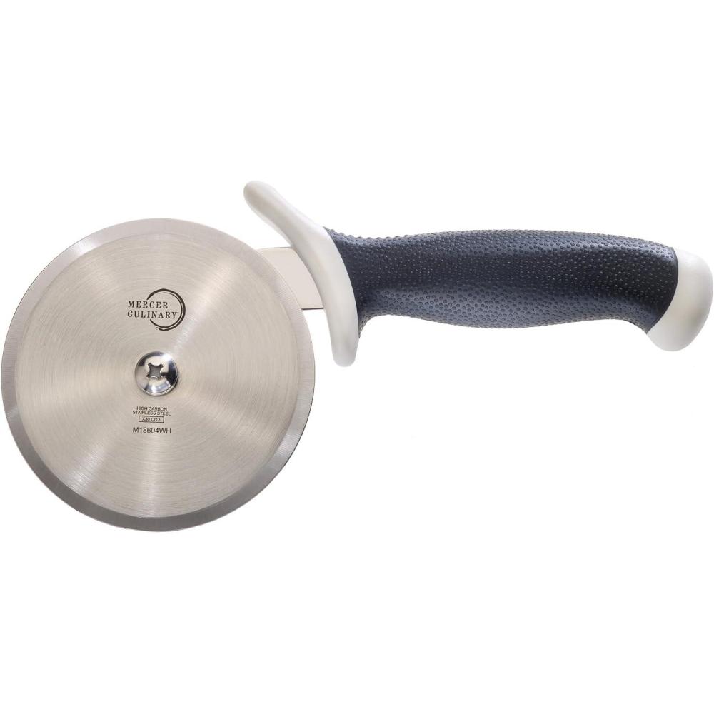 image:imageMercer Culinary Pizza Rocker Knife 20 Inch Black Handles4 Inch Pizza Cutter with White Handle