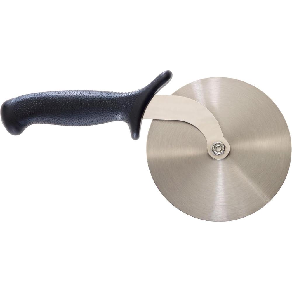 image:imageMercer Culinary Pizza Rocker Knife 20 Inch Black Handles5 Inch Pizza Cutter with Black Handle
