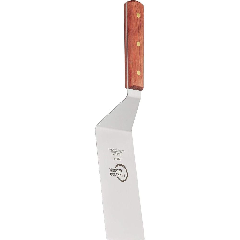 image:imageMercer Culinary Praxis Rosewood Handle Square Edge Turner 6 Inch x 3 Inch