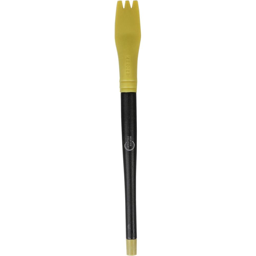 image:imageMercer Culinary Silicone Dual Round Arch Plating Brush 4mm3mm Lancet Arch