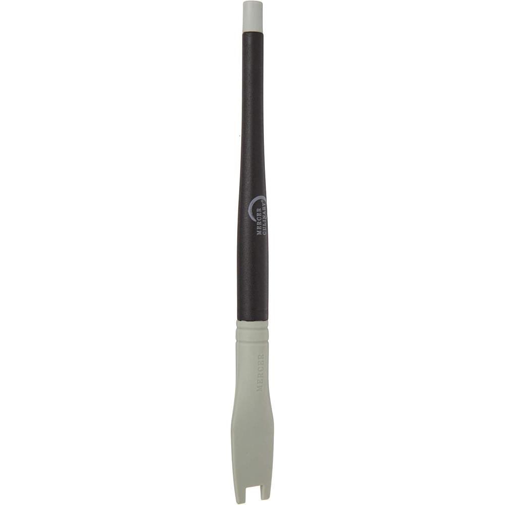 image:imageMercer Culinary Silicone Dual Round Arch Plating Brush 4mm9mm Square Notch