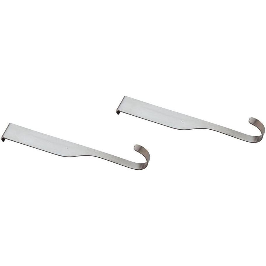 image:imageMercer Culinary Single Hooks For Magnet Bar Silver 2 PackSingle Hooks
