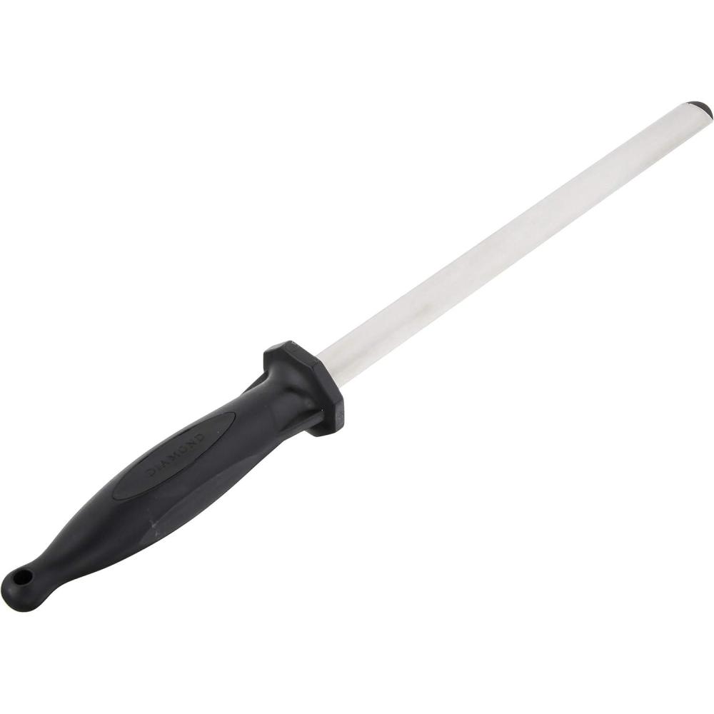 image:imageMercer Culinary Triple Diamond 3 Stage Electric Knife SharpenerDiamond Honing Steel 10 Inch