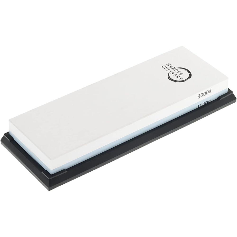 image:imageMercer Culinary Triple Diamond 3 Stage Electric Knife SharpenerPremium Sharpening Stone 10003000 Grit