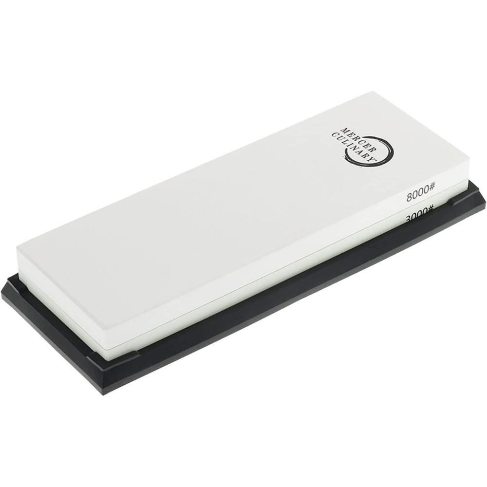 image:imageMercer Culinary Triple Diamond 3 Stage Electric Knife SharpenerPremium Sharpening Stone 30008000 Grit