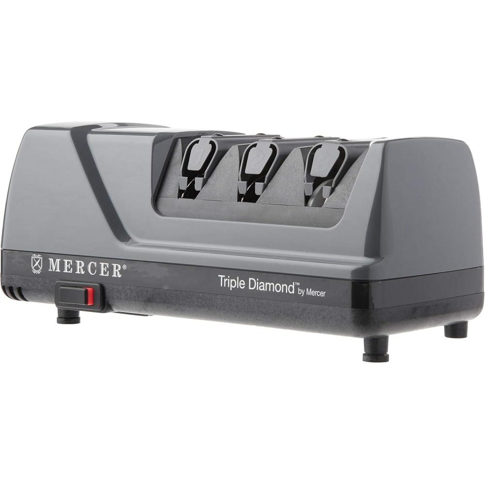 image:imageMercer Culinary Triple Diamond 3 Stage Electric Knife SharpenerSharpener 3 Stage Electric