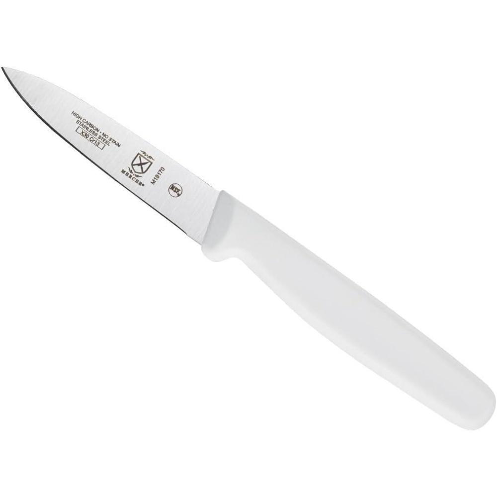 image:imageMercer Culinary Ultimate White 8 Inch Chefs KnifeParing Knife 3 Inch