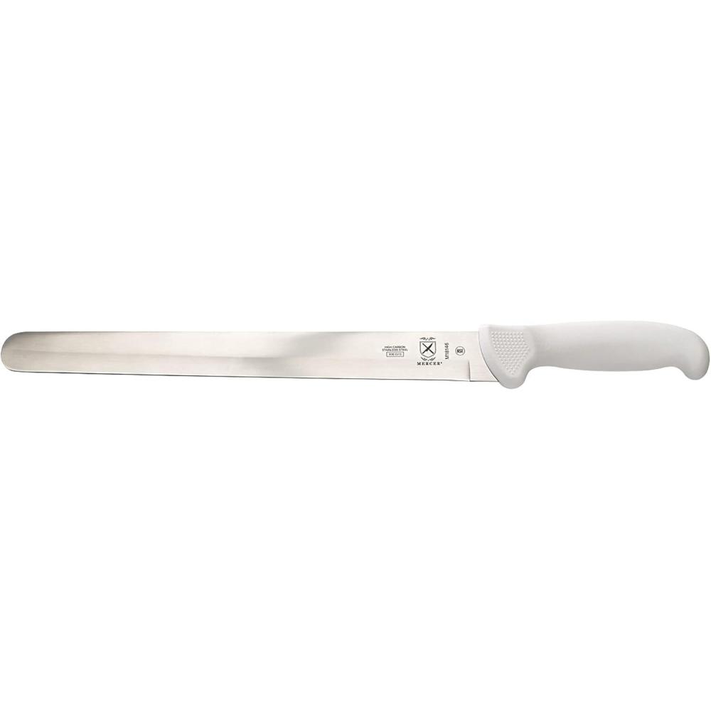 image:imageMercer Culinary Ultimate White 8 Inch Chefs KnifePlain Edge Slicer Knife 12 Inch