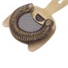 Barfly Fine Mesh Spring Strainer, Stainless Steel(Antique Gold)
