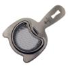 Barfly Fine Mesh Spring Strainer, Stainless Steel(Black)