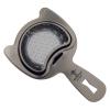 Barfly Fine Mesh Spring Strainer, Stainless Steel(Black)