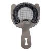 Barfly Fine Mesh Spring Strainer, Stainless Steel(Black)