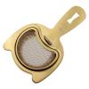 Barfly Fine Mesh Spring Strainer, Stainless Steel(Gold)