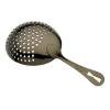 Barfly Fine Mesh Spring Strainer, Stainless Steel(Gun Metal Black)