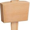 Barfly Ice Tong, Stainless, 7.1 Inch(Wood Ice Mallet and Lewis Ice Bag Set)
