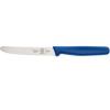Mercer Culinary Bar Knife,Black, 4” Plain Edge, Pointed Tip(Blue)