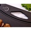Mercer Culinary Composite Cutting Board 14 9/16″ x 10 13/16″, with Non Slip Feet and Juice Groove, Medium(Black with Non Slip Feet and Juice Groove)