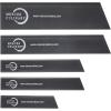 Mercer Culinary Knife Guard, 8 Inch x 2 Inch,Black(5 Pack)