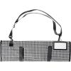 Mercer Culinary KnifePack Plus,Black(7-pocket Knife Roll Storage Bag  Houndstooth)