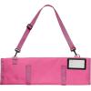 Mercer Culinary KnifePack Plus,Black(7-pocket Knife Roll Storage Bag  Pink)