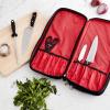 Mercer Culinary KnifePack Plus,Black(Double-zip 17-pocket Knife Case)