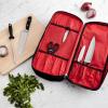 Mercer Culinary KnifePack Plus,Black(Triple-zip 21-pocket Knife Case)