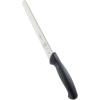 Mercer Culinary M23208 Millennia Black Handle, 8-Inch Wavy Edge Wide, Bread Knife