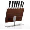Mercer Culinary M23500 Renaissance 6-Piece Forged Knife Block Set, Tempered Glass Block(Magnetic Board Stand  14 1/8 in x 10 1/4 in)