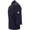 Mercer Culinary M60010BKM Millennia Men’s Cook Jacket with Traditional Buttons, Medium, Black(Navy Blue)
