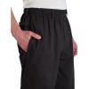 Mercer Culinary M60050BK7X Millennia Men’s Cook’s Pants, 7X-Large, Black(Black)