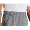 Mercer Culinary M60050BK7X Millennia Men’s Cook’s Pants, 7X-Large, Black(Black/White)