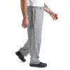 Mercer Culinary M60050BK7X Millennia Men’s Cook’s Pants, 7X-Large, Black(Black/White)