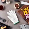 Mercer Culinary Millennia Colors Level A4 Cut Glove – Green, Size S(White)