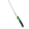 Mercer Culinary Millennia Colors Stainless Steel Bread Knife 10-Inch Wavy Edge Wide, Gray(Bread Knife (Wavy Edge Wide) Green 10″)