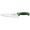 Mercer Culinary Millennia Colors Stainless Steel Bread Knife 10-Inch Wavy Edge Wide, Gray(Chef’s Knife 4-Piece Set Color-Coded 8″)